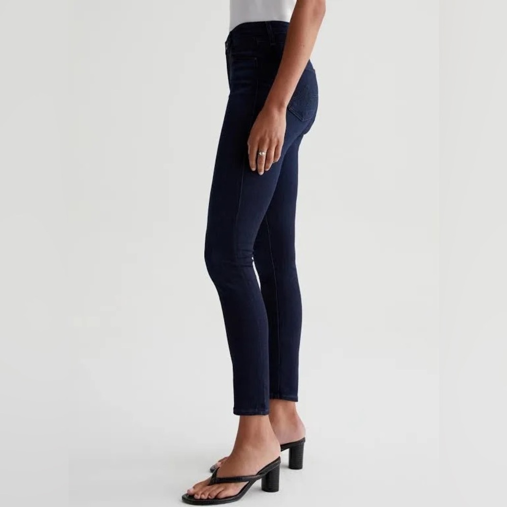 AG Dark Blue low rise Skinny Jeans